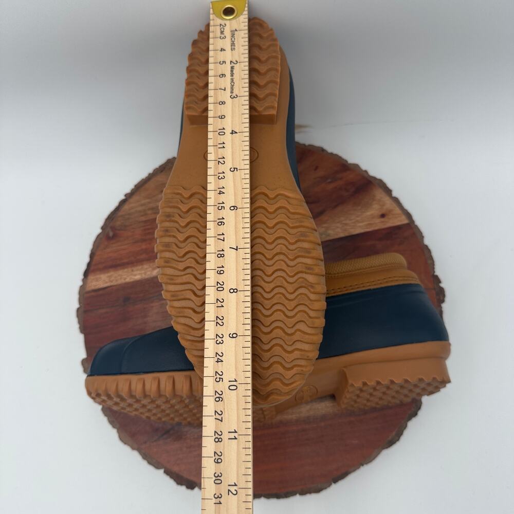 NEW Propet Ione Waterproof Duck Boot US 8 Blue Garden Clog Hike Barn Gorpcore - Picture 7 of 10